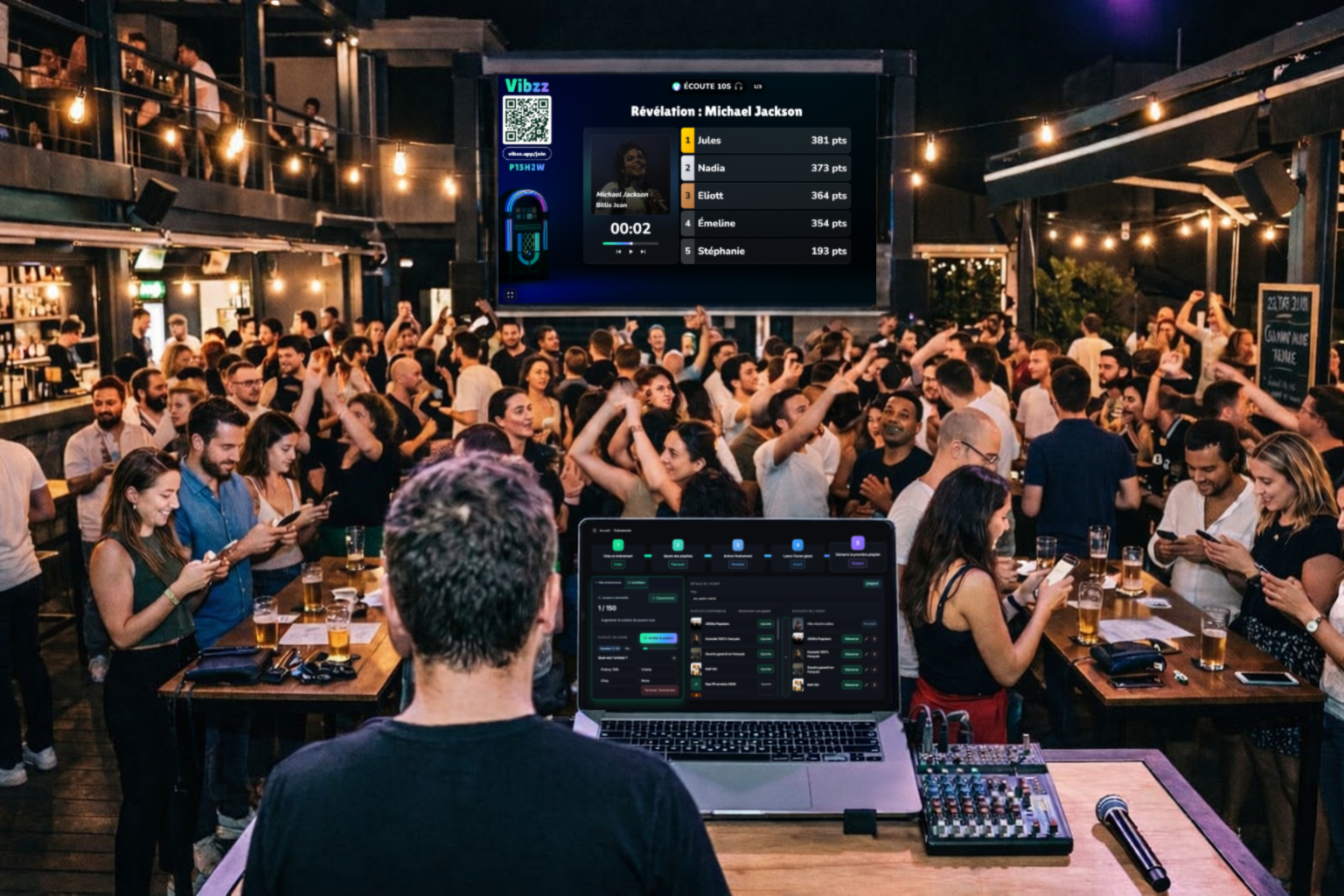 Soirée blind test avec Vibzz